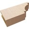 Ekena Millwork 4in. W x 8in. H x 16in. L Mediterranean Woodgrain TimberThane Rafter Tail, Primed Tan RFTUR04X08X16MEDRCPR - alternate 4